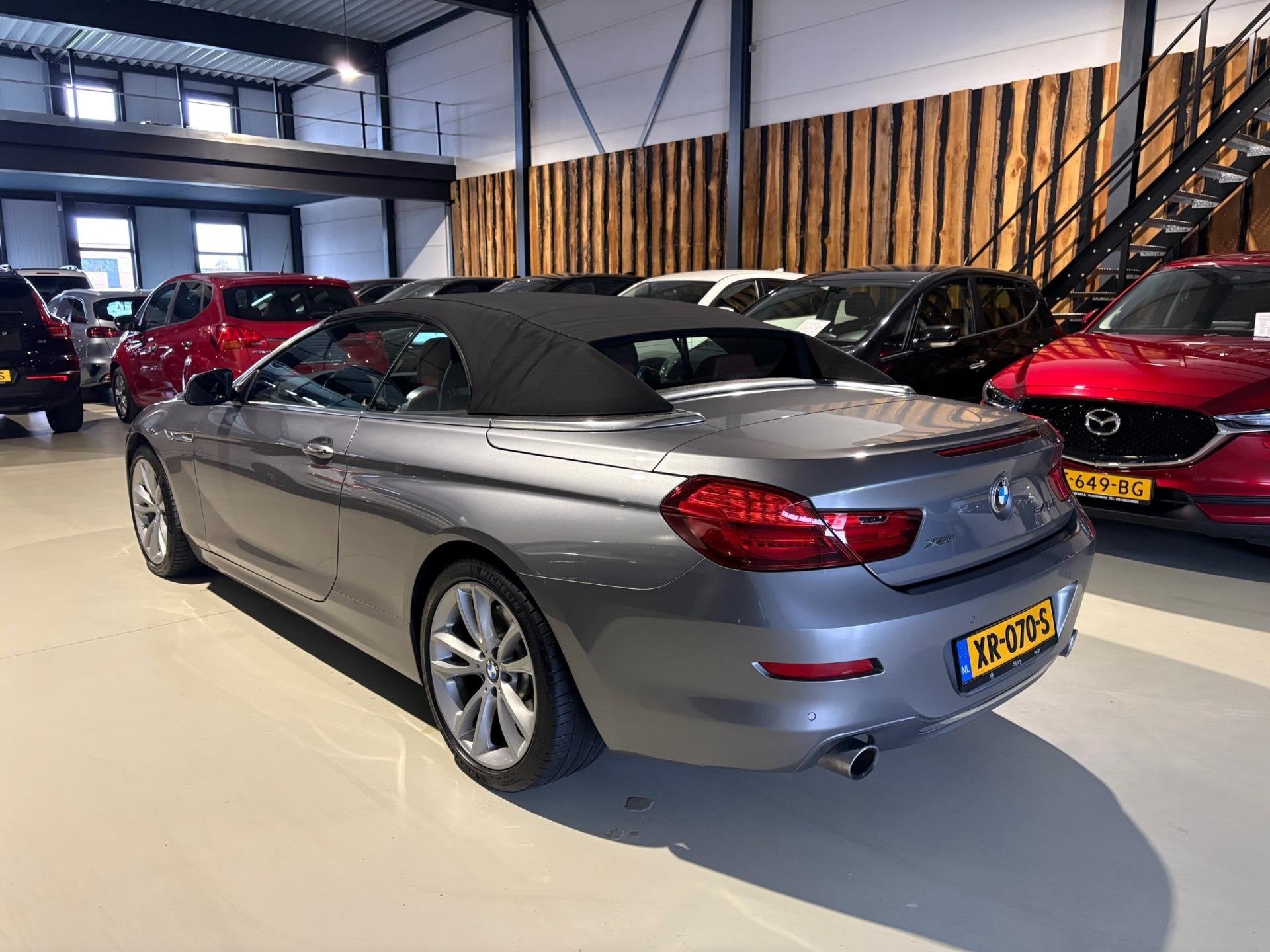 BMW 6-serie Cabrio 640xi High Executive, Gebruikt, Euro 6, 120 €/maand, Leder
