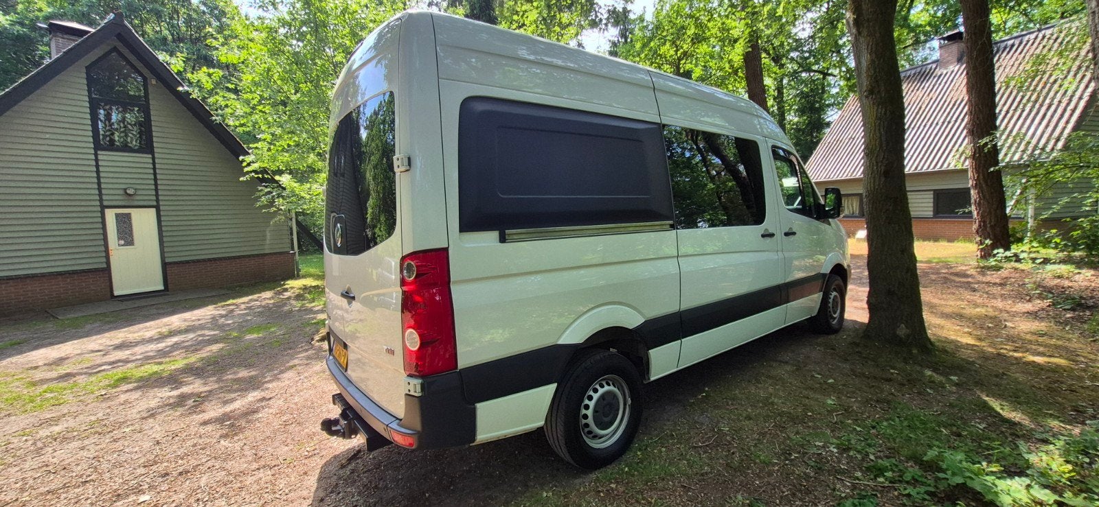 camper VW Crafter, 2 persoons, Caravans en Kamperen, Buscamper of Camperbus, Volkswagen, Tot en met 2, Particulier