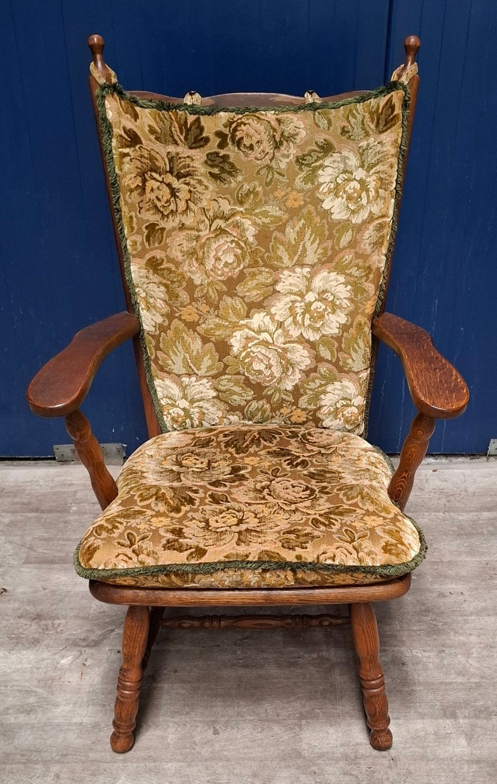 Vintage oma stoel / oorfauteuil / relaxfauteuil, Antiek en Kunst, Ophalen