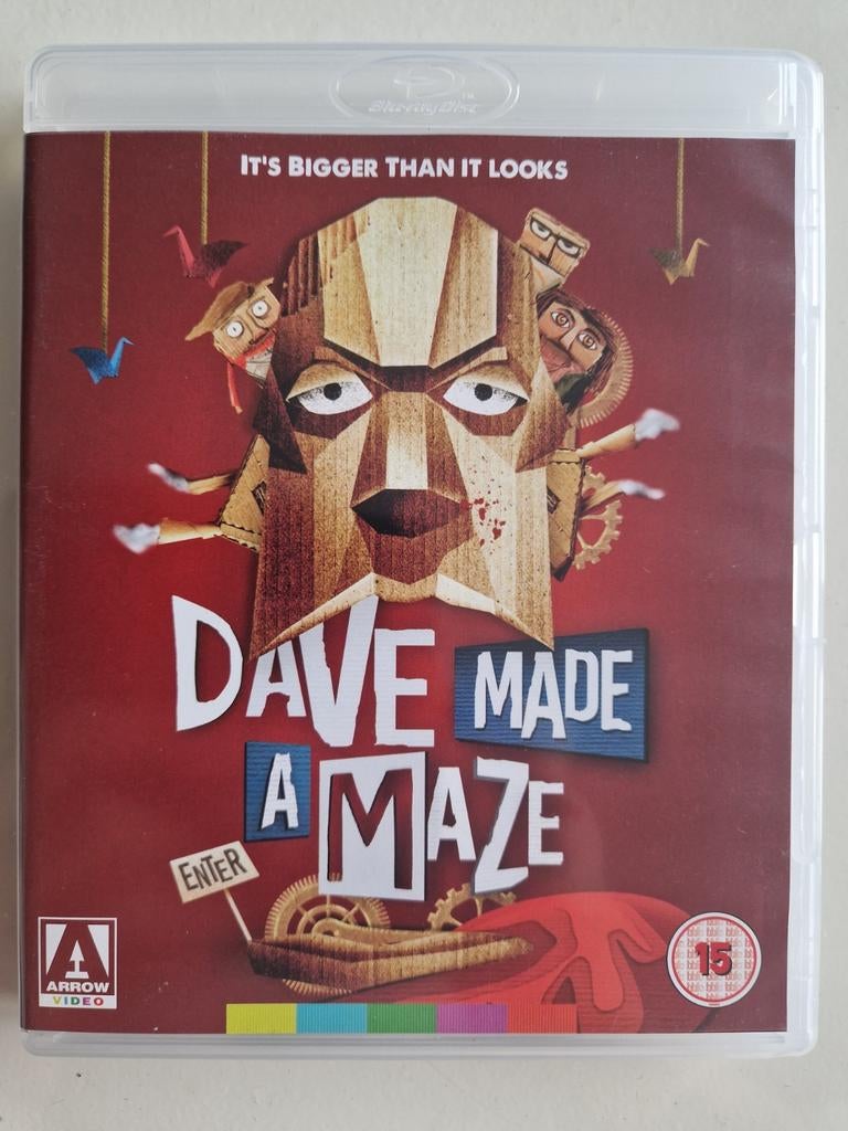 DAVE MADE A MAZE [BLU-RAY] Komedie / ARROW, Verzenden, Zo goed als nieuw, Avontuur