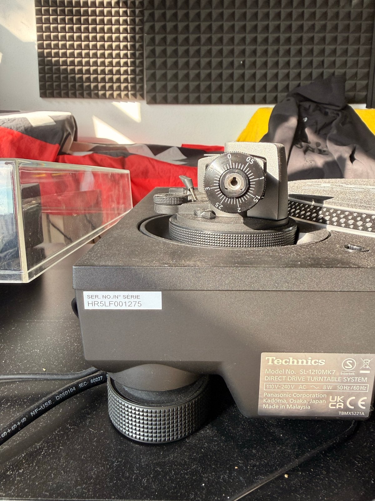 Technics SL-1210MK7 Direct Drive Platenspeler, Ophalen of Verzenden, Zo goed als nieuw