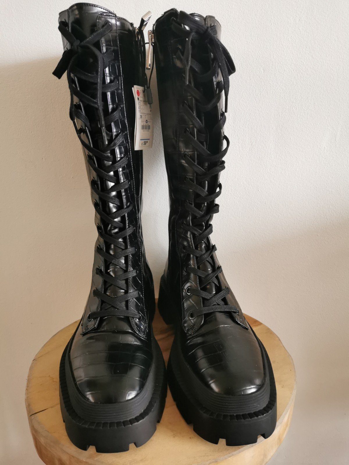 ZARA laarzen mt. 39, Hoge laarzen, Verzenden, Nieuw, Zara