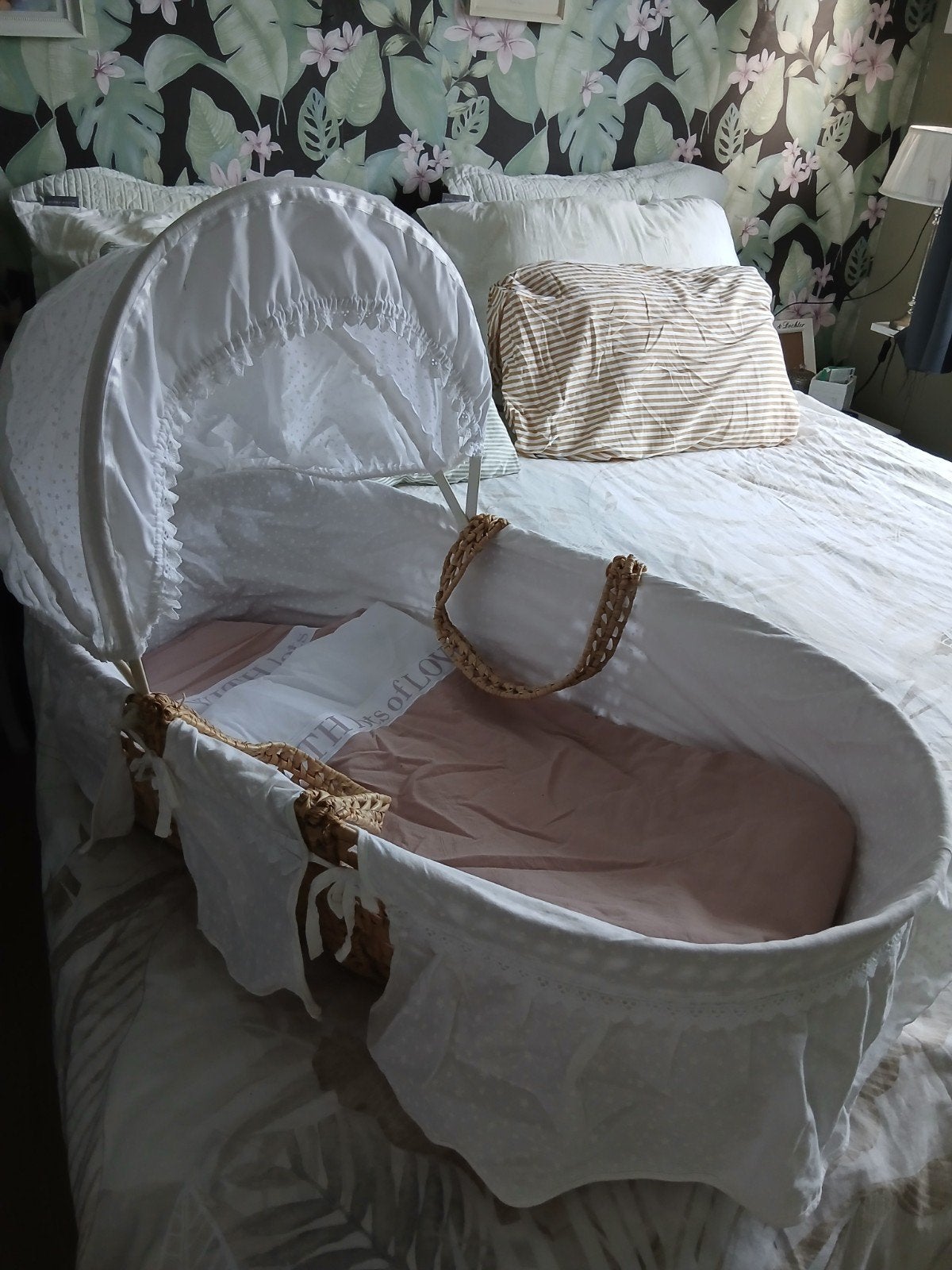 Mooie reiswieg/wiegje voor baby's, Kinderen en Baby's, Babywiegjes en Ledikanten, Ophalen, Zo goed als nieuw, Wieg