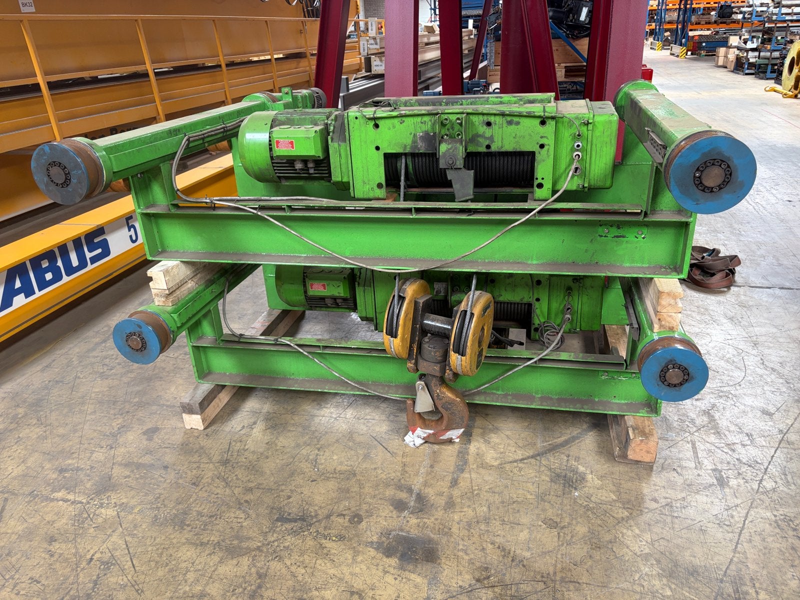 STAHL kat AS 4016 2x 6.300. KG, Ophalen, Gebruikt, Elektrisch