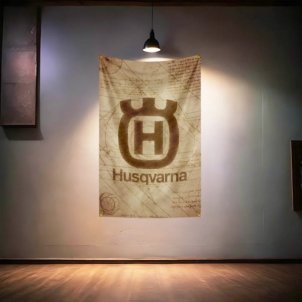 Grote vlaggen Husqvarna (150x90cm), Ophalen of Verzenden, Nieuw