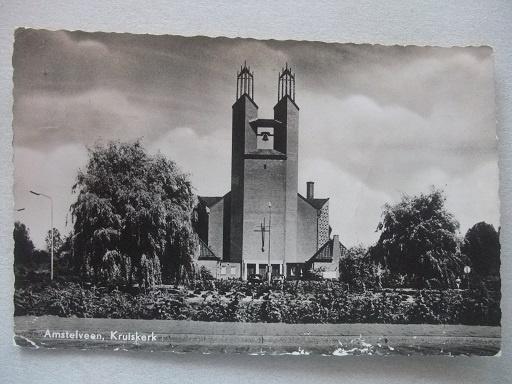 P242 Amstelveen - Kruiskerk - 1960, Verzenden, 1960 tot 1980, Gelopen, Noord-Holland