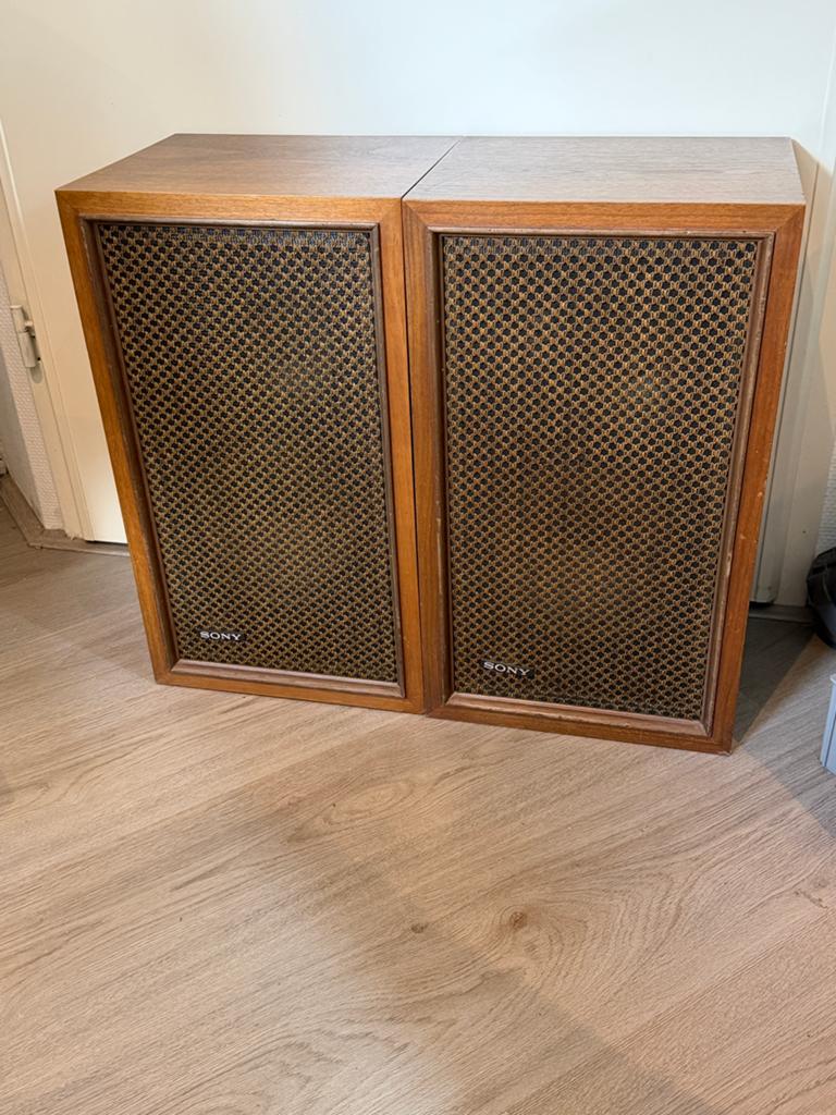 Sony vintage luidsprekers, Ophalen, Gebruikt, Sony, Minder dan 60 watt