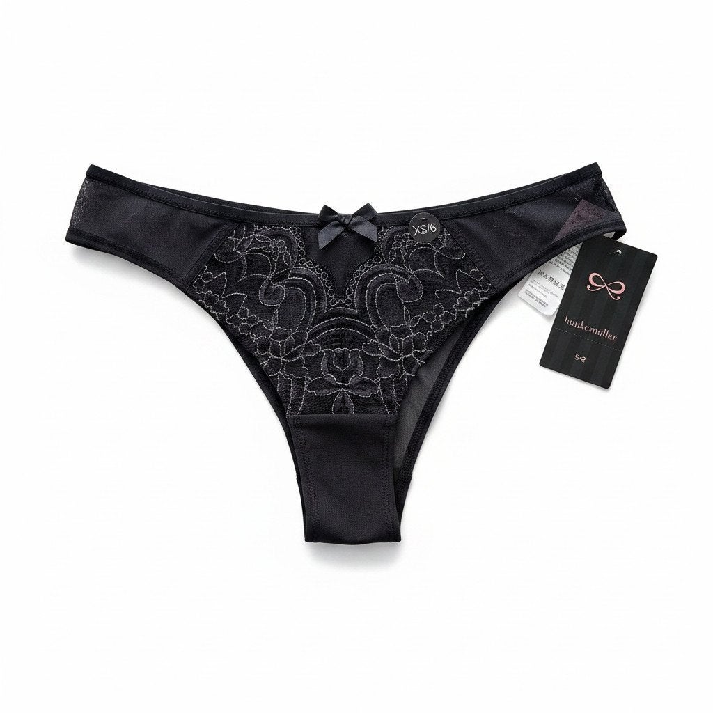 Hunkemöller Harriet Brasilian Caviar XS, Hunkemöller, Ophalen of Verzenden, Zwart, Slip
