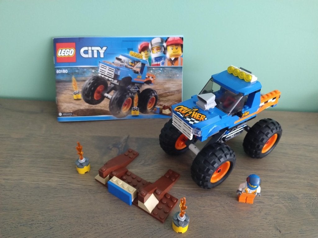 Lego City 60180 Monstertruck, City, Lego, Ophalen of Verzenden, Zo goed als nieuw