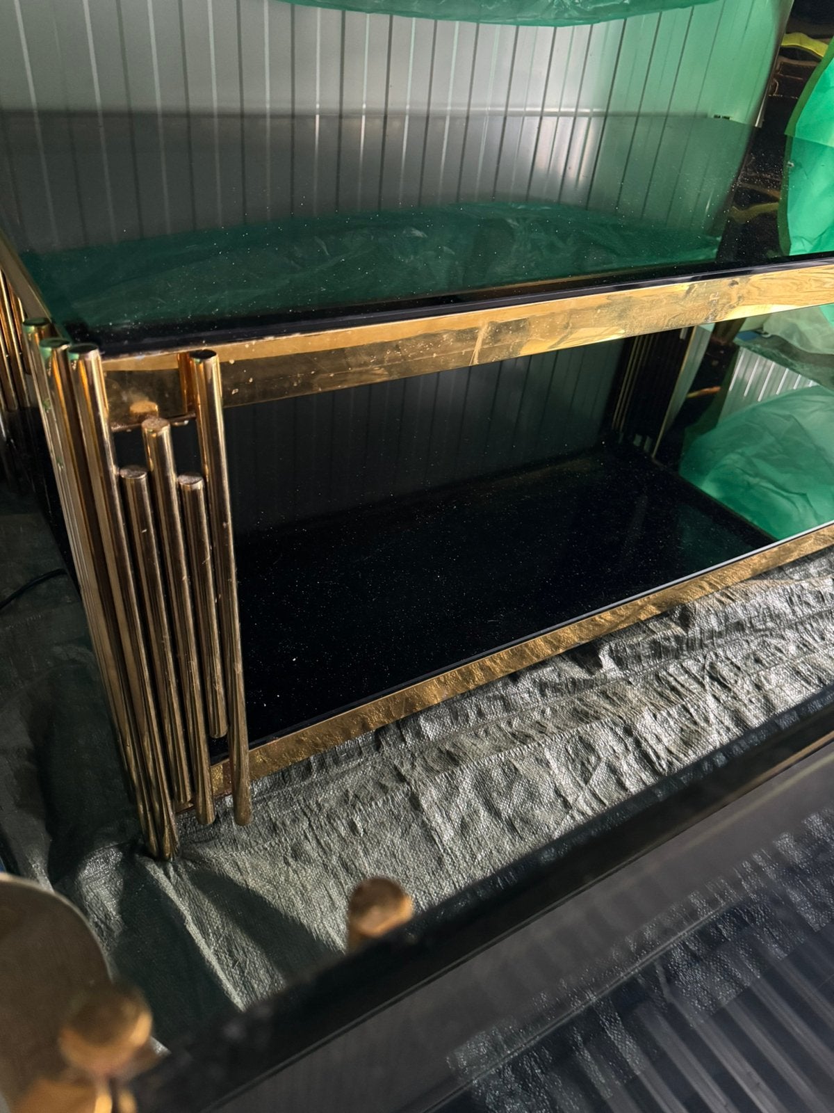 Eettafel Salontafel Tv Meubel 4 eetstoelen inboedel, Ophalen, Gebruikt, -, -