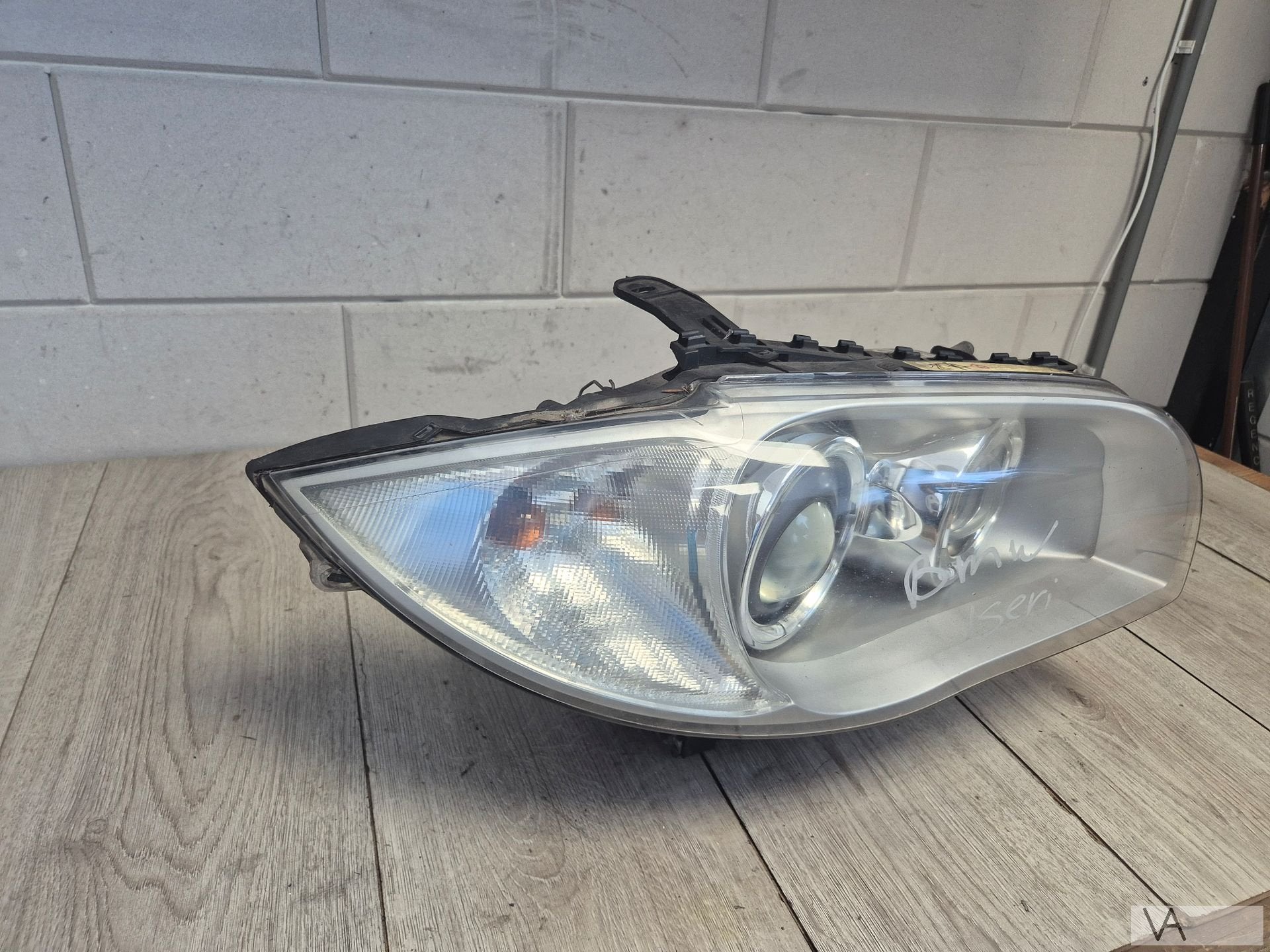 Koplamp XENON rechts van BMW 1 serie E87 2004 - 2008 7180832, Auto-onderdelen, Verlichting, Gebruikt, -, -, Ophalen of Verzenden