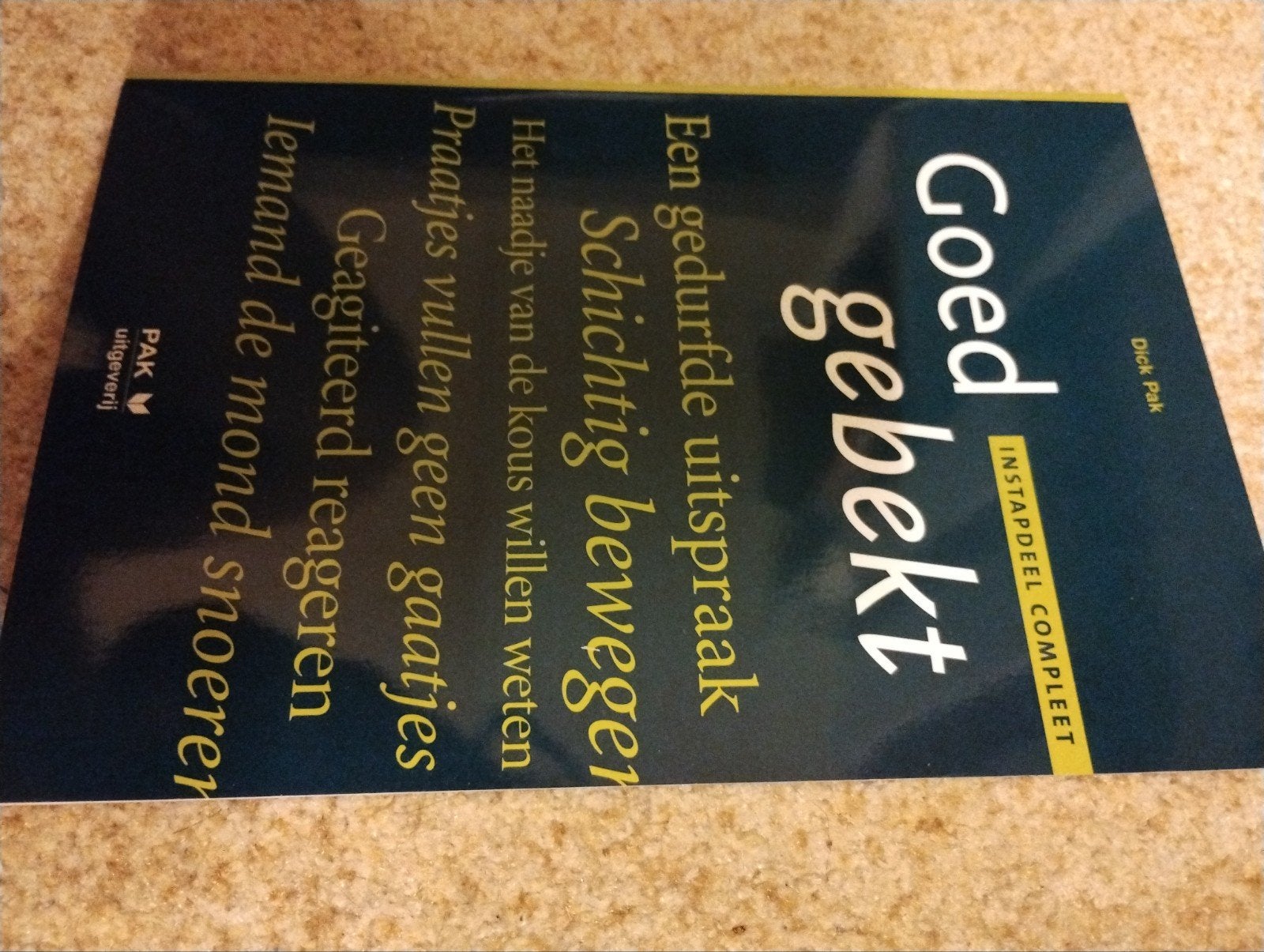 Goed Gebekt - Instapdeel Compleet door Dick Pak, Boeken, Ophalen of Verzenden, Nieuw, Dick Pak, Nederland