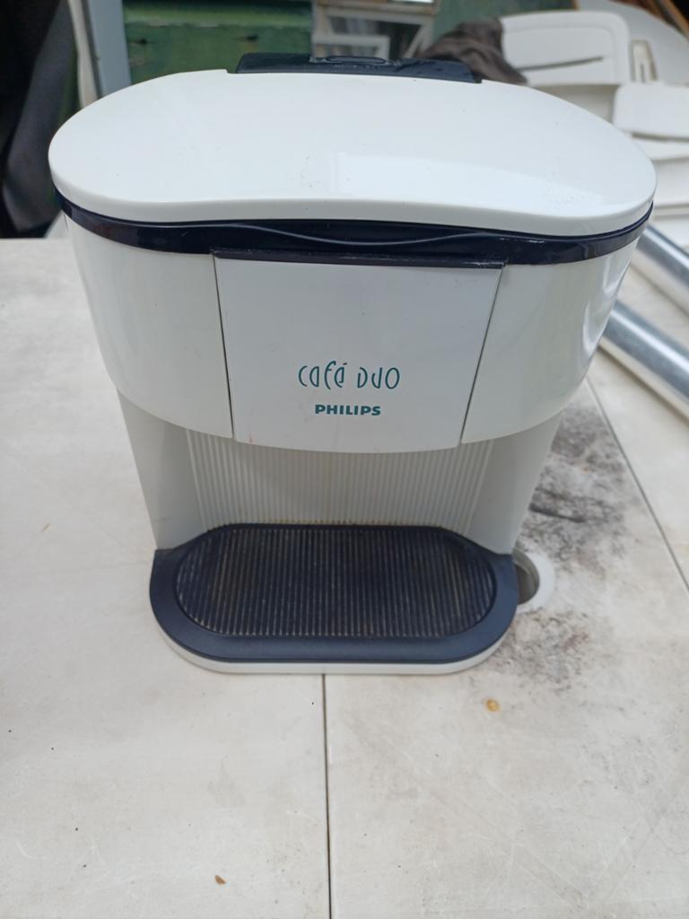 Philips Café Duo Koffiezetapparaat - Compact & Draagbaar, Gebruikt, Koffiemachine, Gemalen koffie, Ophalen of Verzenden