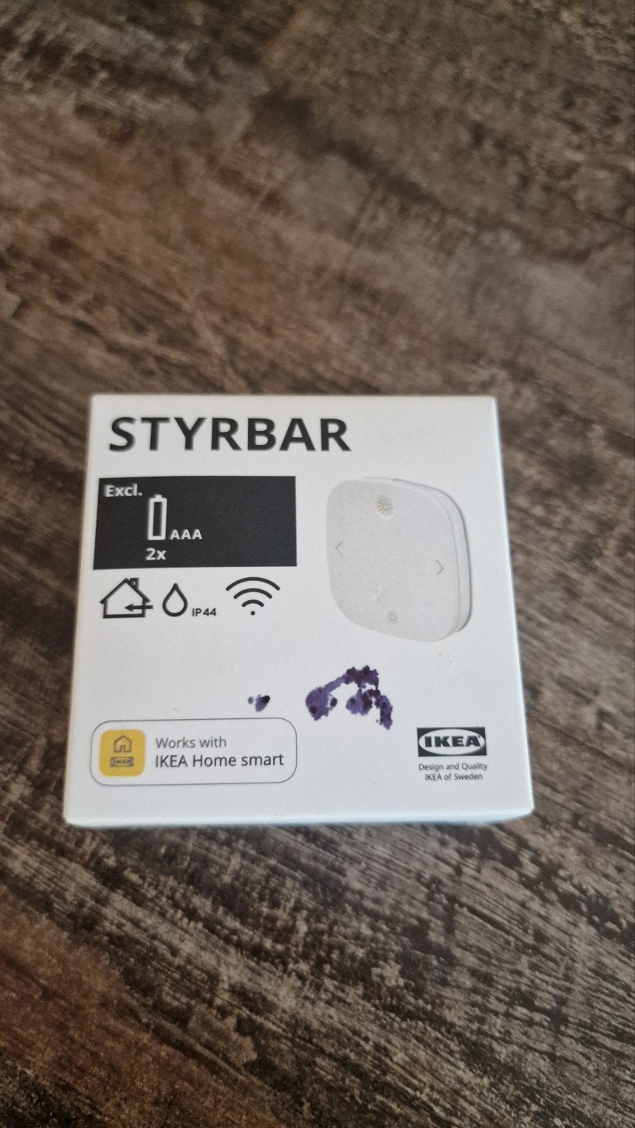 IKEA STYRBAR Afstandsbediening voor Smart Home, Smart home compatibel, Ophalen of Verzenden, Nieuw, IKEA