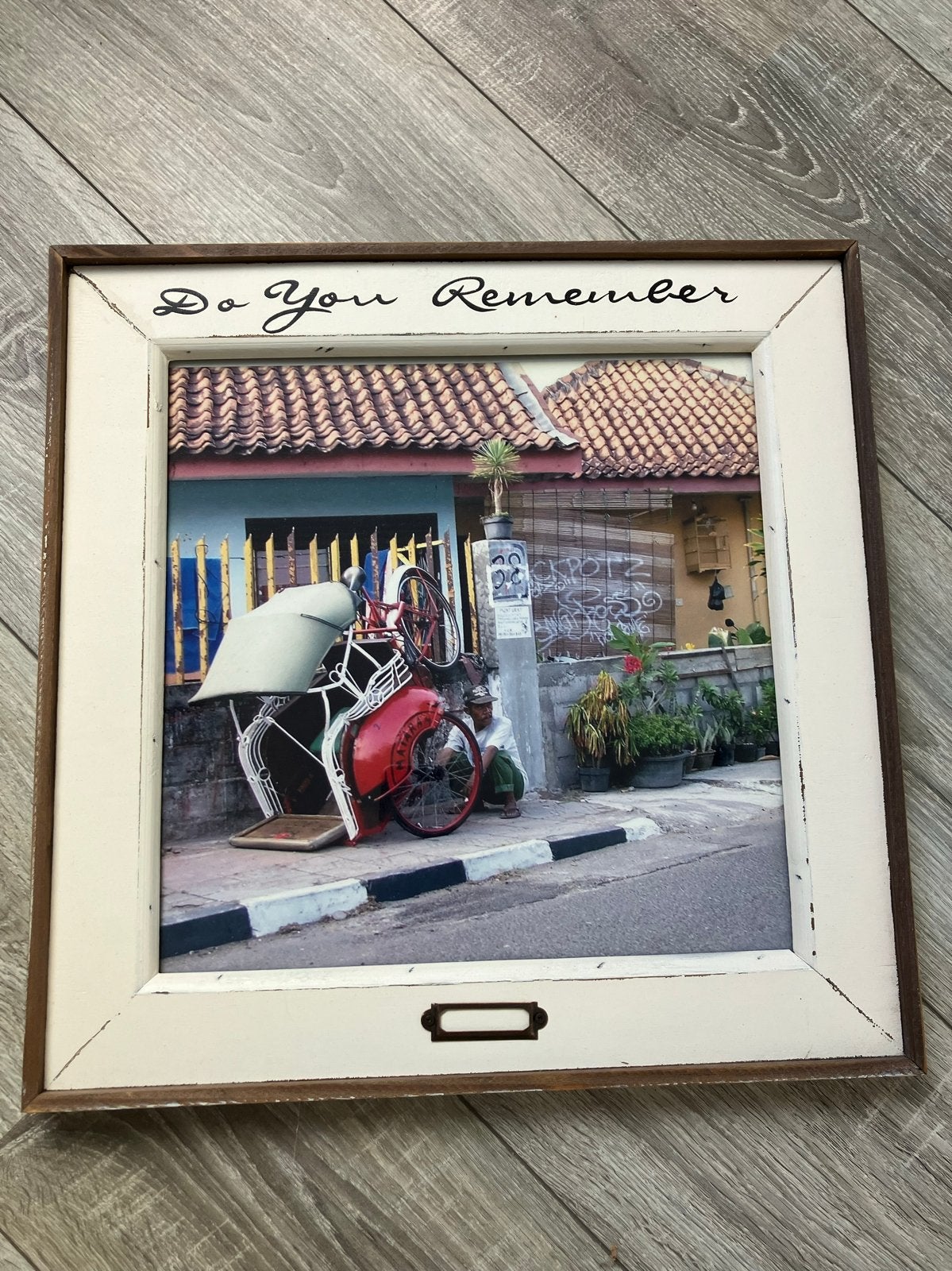 Riviera Maison Fotolijst 40x40 cm, Ophalen, Hout, Standaard fotolijst, Zo goed als nieuw