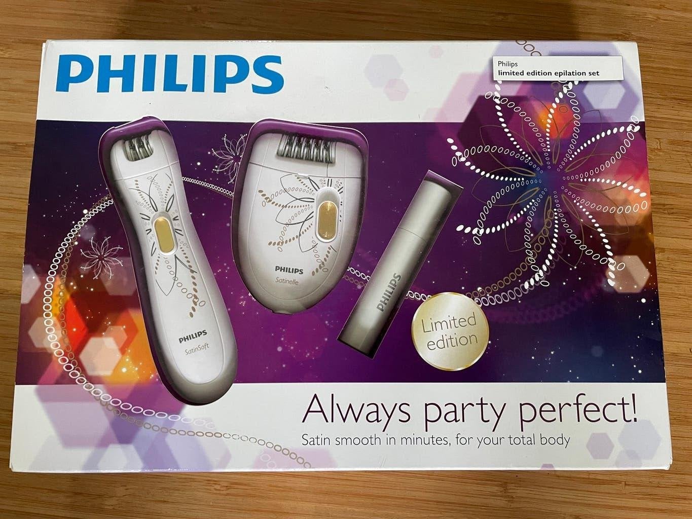 Philips Limited Edition Epilation set HP 6540, Ophalen of Verzenden, Nieuw, Scheren en Epileren