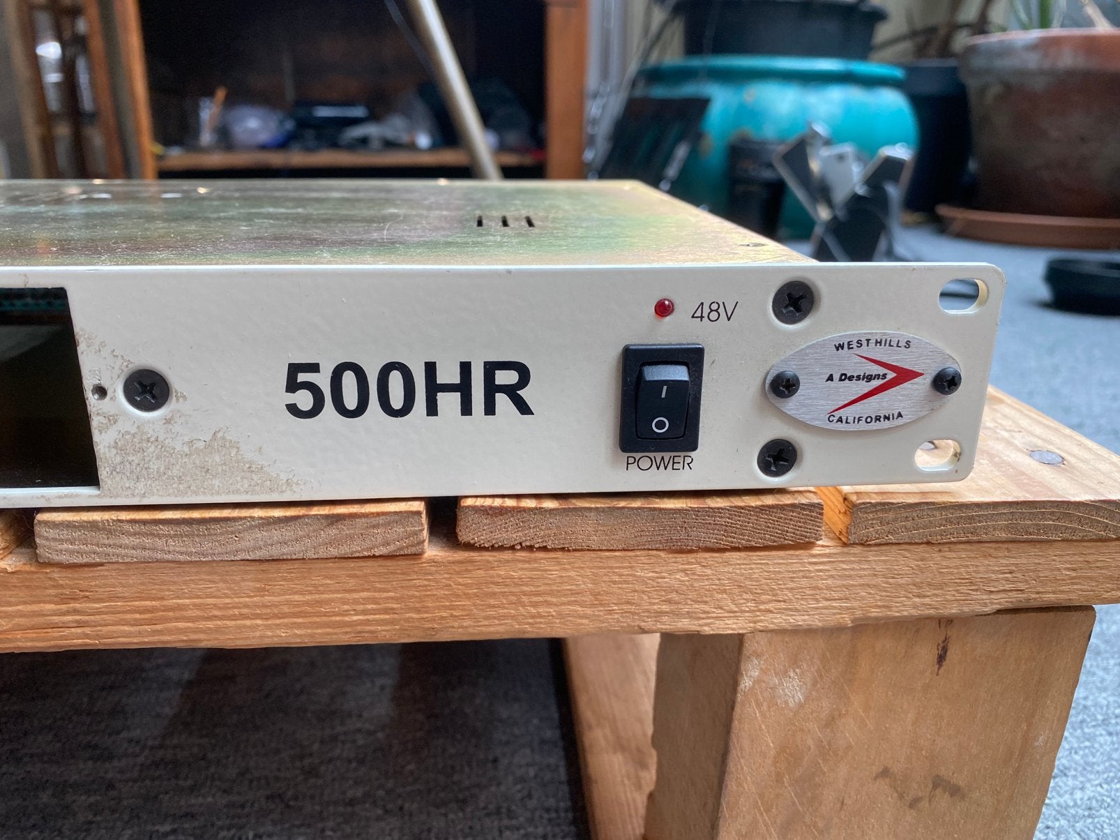 A-Designs Audio 500HR – 2-slot 500 Series rack, Ophalen of Verzenden, Zo goed als nieuw