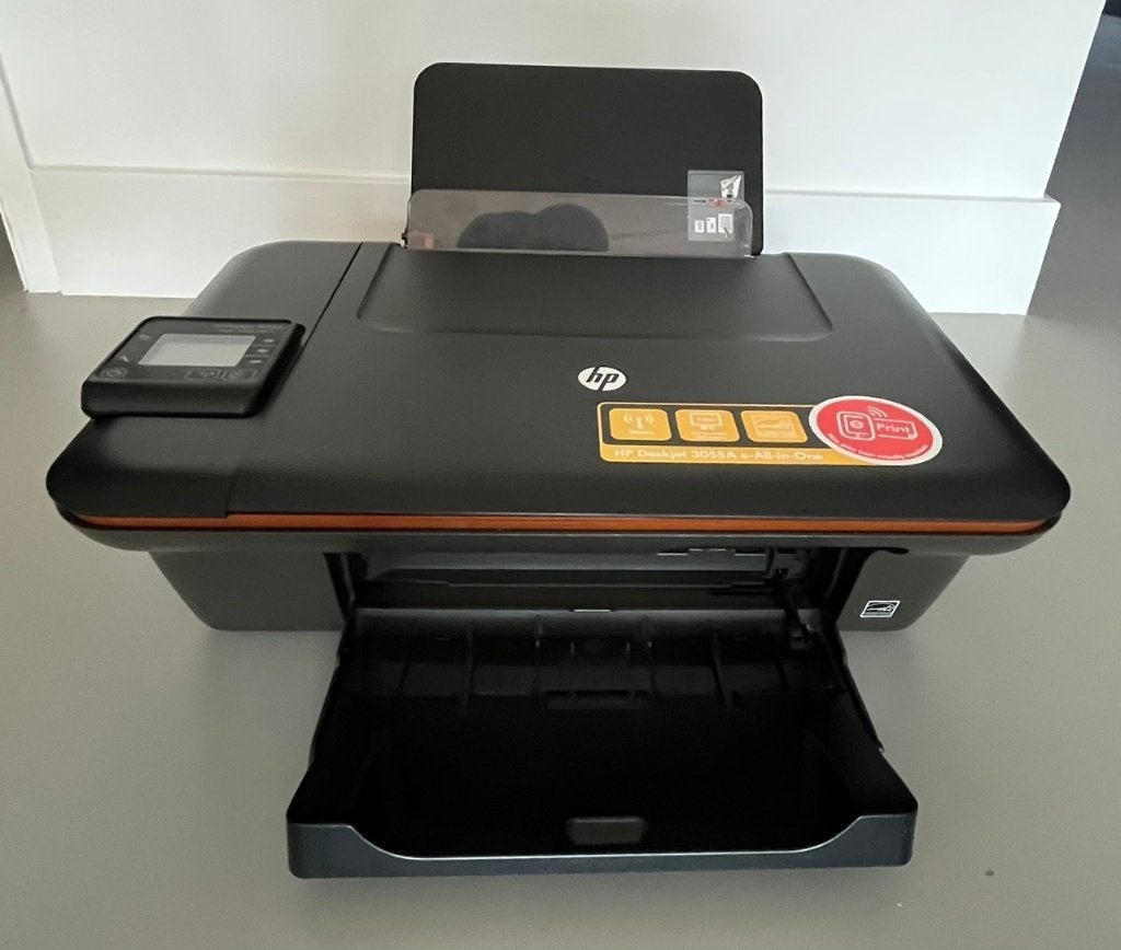 HP DeskJet 3055 All-in-One printer GRATIS AFHALEN, Ophalen, Kleur printen, Gebruikt, Printer