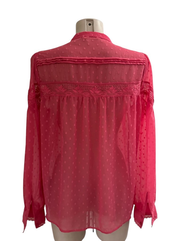 Esqualo blouse S, Maat 38/40 (M), Ophalen of Verzenden, Zo goed als nieuw, Roze