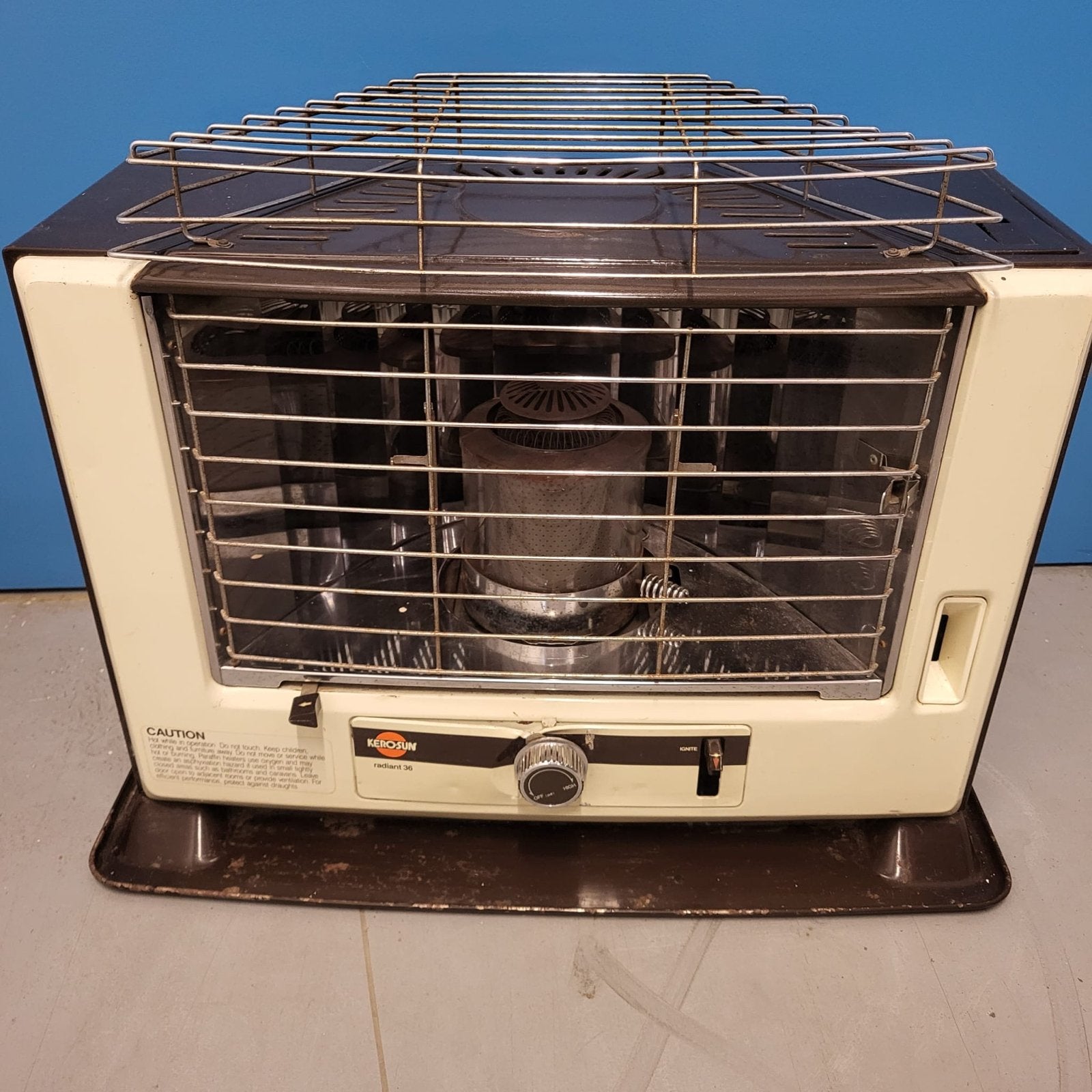 Kerosun Radiant 36 Petroleumkachel - Vintage Kachel, Huis en Inrichting, Kachels, Gebruikt, Overige brandstoffen, Petroleumkachel