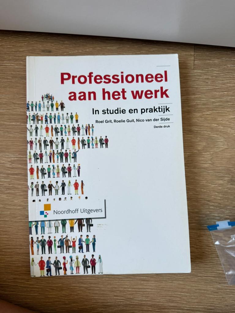 Professioneel aan het werk - In studie en praktijk, Boeken, Ophalen of Verzenden, Gamma, Zo goed als nieuw, HBO