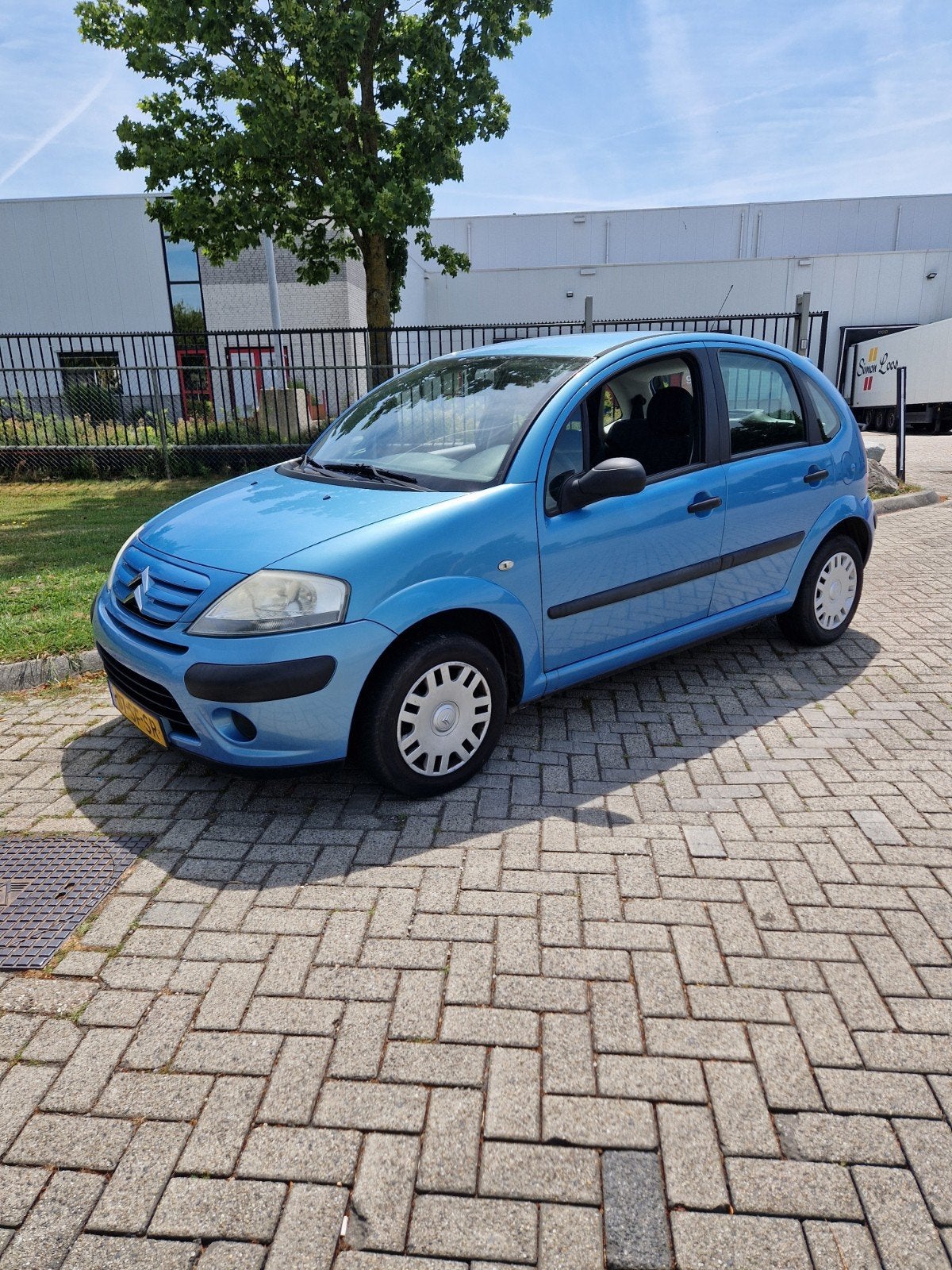 Citroën C3 1.1 I 2005 Blauw APK 17-7-27, Auto's, Voorwielaandrijving, 40 €/maand, Blauw, 920 kg