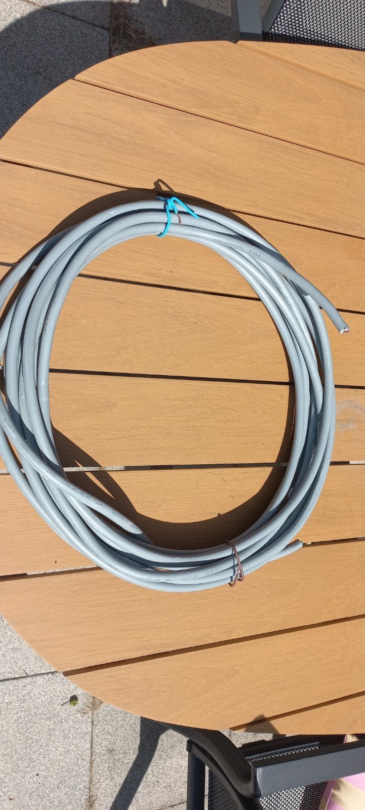 YMVK Kabel 3x4mm2 - 11,5 meter, Ophalen, Nieuw, Overige merken, Kabel of Snoer