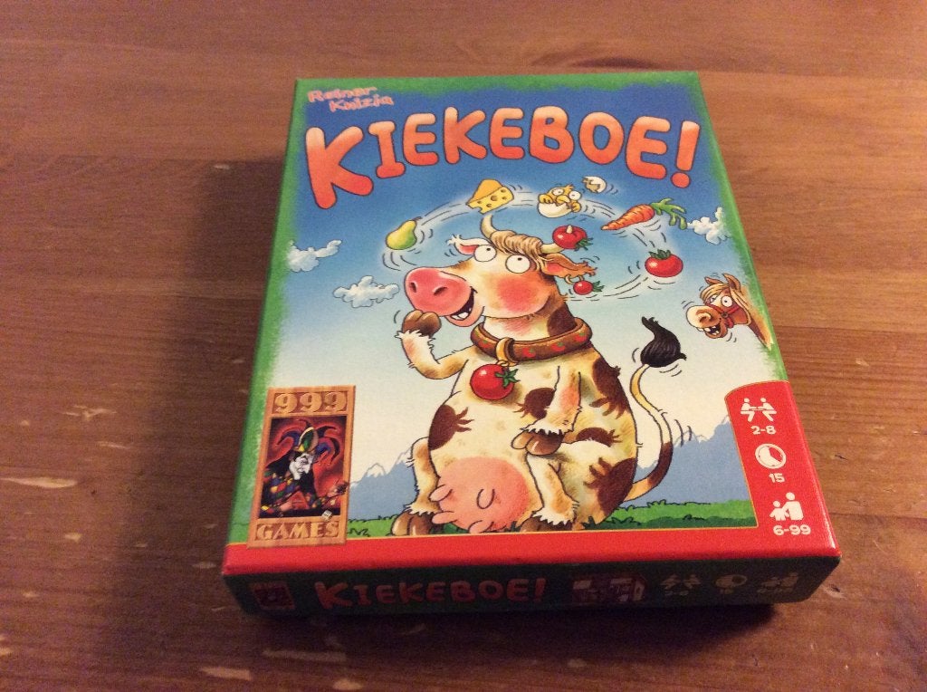 Kiekeboe. Kaartspel van 999 games, Een of twee spelers, Ophalen of Verzenden, 999 Games