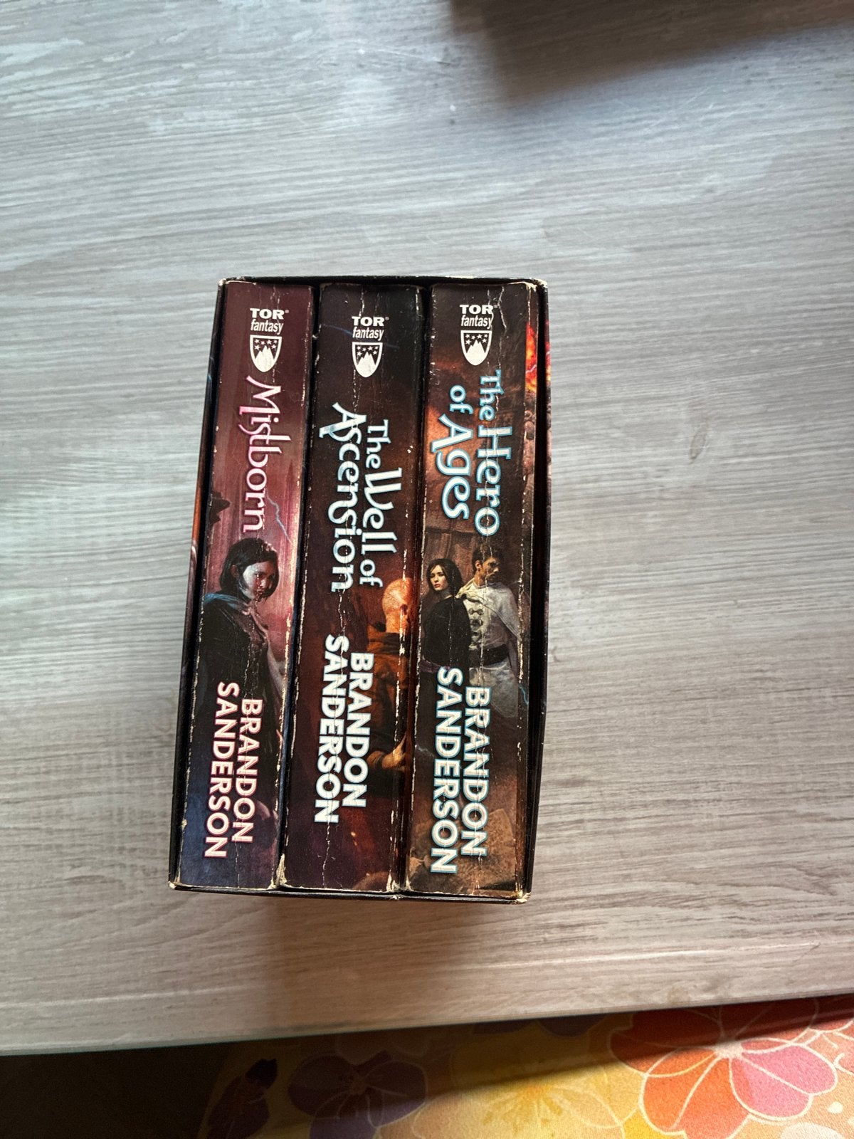 Mistborn Trilogie - Brandon Sanderson (Engels), Boeken, Fantasy, Ophalen of Verzenden, Gelezen