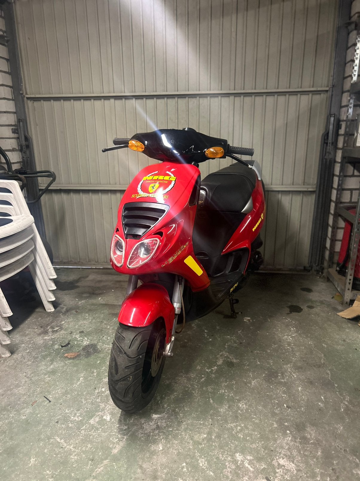 Piaggio puch Nrg 50cc lc 2t, Fietsen en Brommers, Scooters | Piaggio, Zo goed als nieuw, Overige modellen, Tweetakt, Ophalen