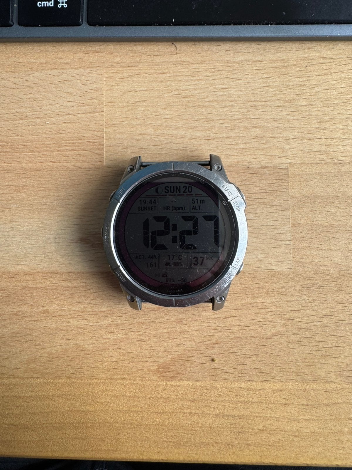 Garmin Fenix 7X SAPPHIRE SOLAR 51mm, Sieraden, Tassen en Uiterlijk, Ophalen of Verzenden, Zo goed als nieuw, Waterdicht, Android