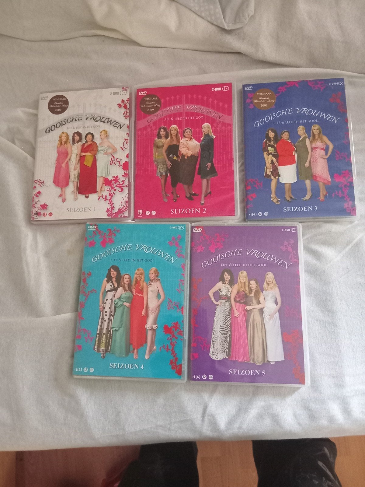 Gooische Vrouwen Seizoen 1 t/m 5 DVD Boxset, Gebruikt, Komedie, Vanaf 12 jaar, Seizoen 3