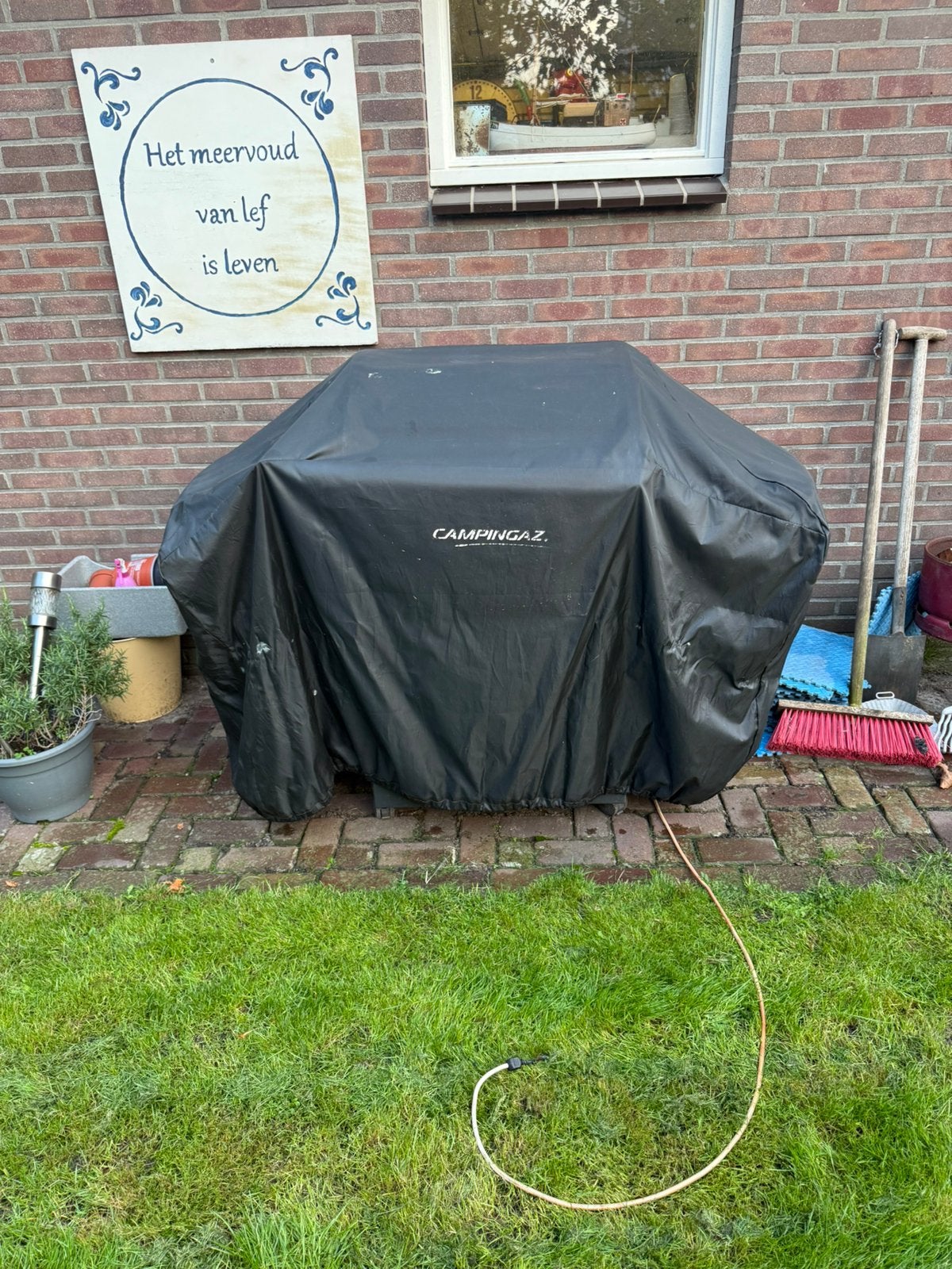 Te koop BBQ, Ophalen, Gebruikt
