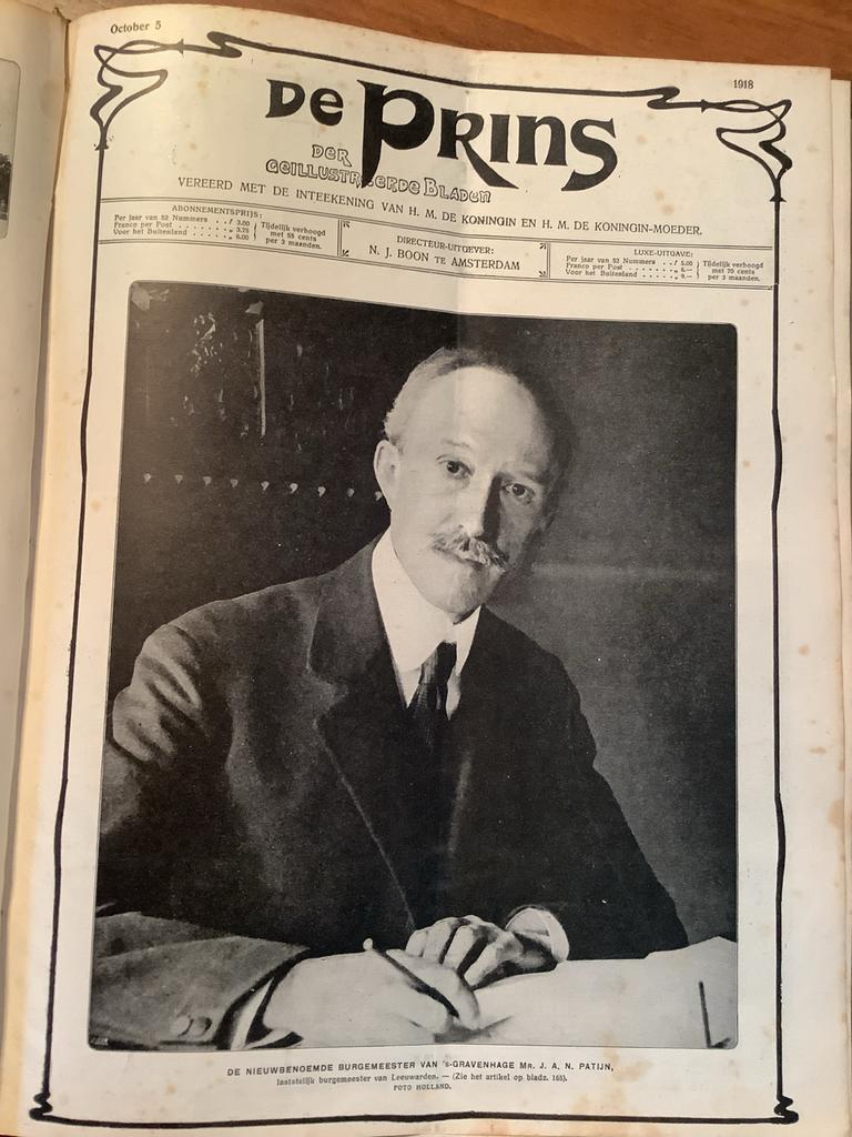 De Prins, jaargang 1918-1919, Historisch Weekblad, gebonden, Verzenden, Gelezen, Overige typen