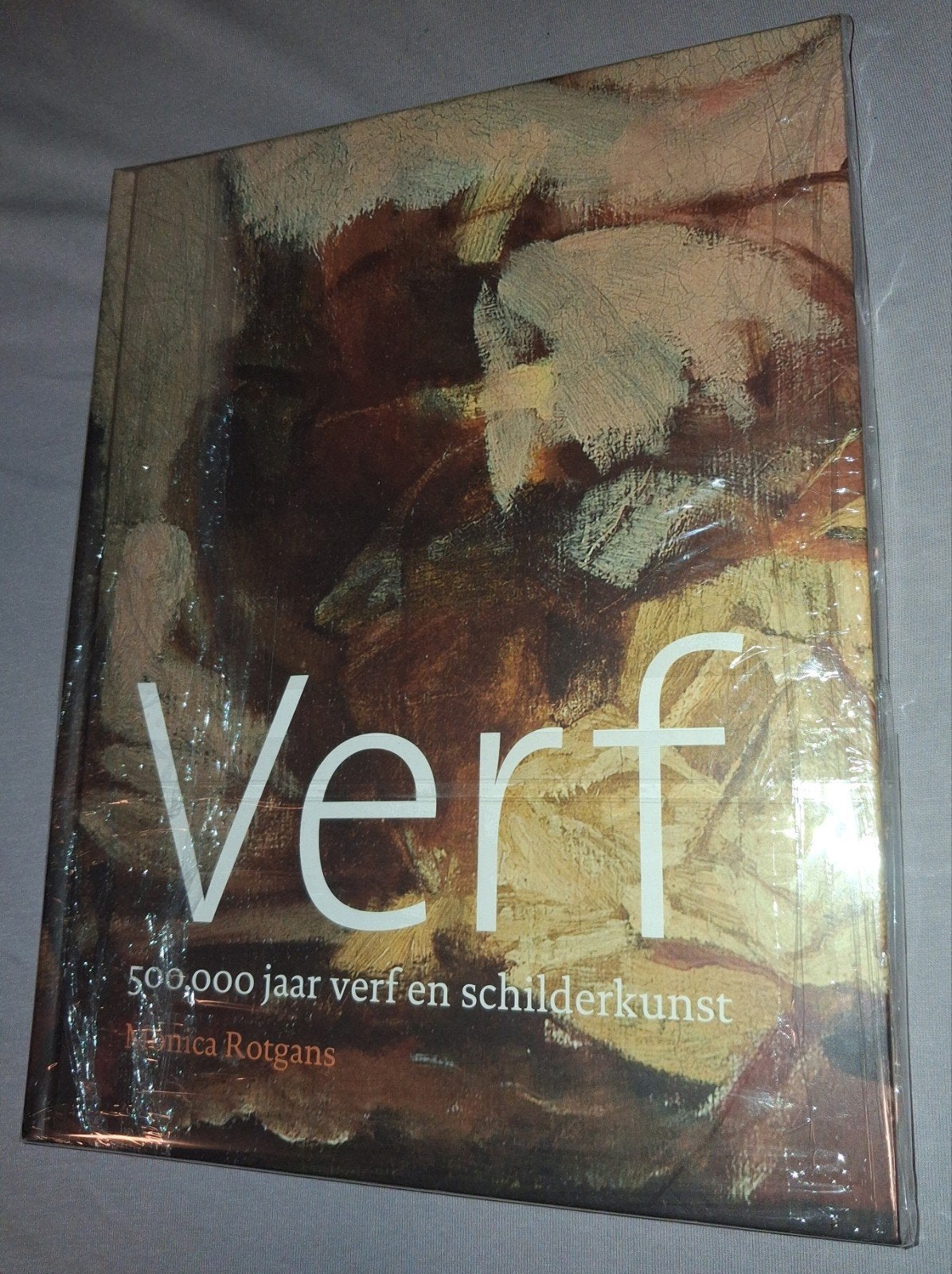 Verf: 500.000 jaar verf en schilderkunst - Monica Rotgans, Verzenden, Zo goed als nieuw
