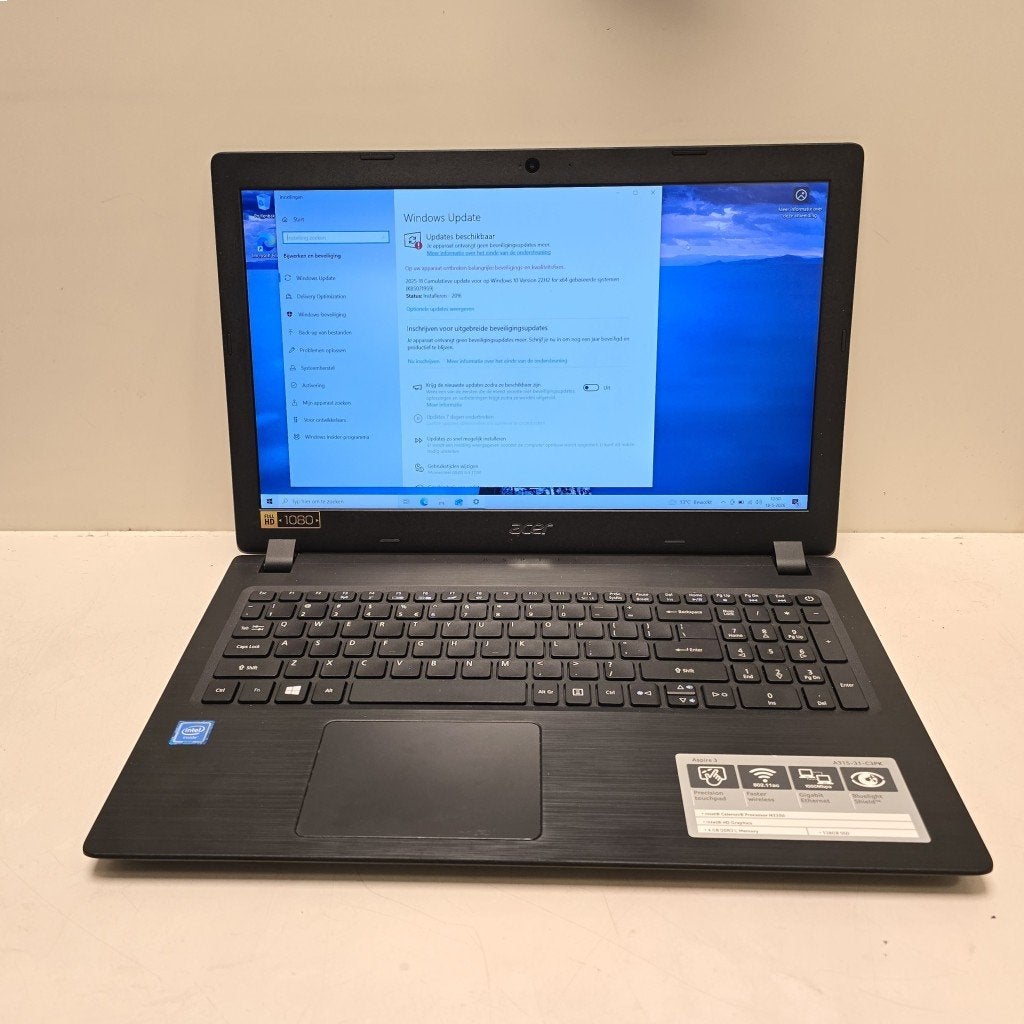 Acer Aspire 3 A315-31  | 128GB (838592), Computers en Software, Windows Laptops, Acer Computer B.V., Info@naw.nl, Europalaan 89, 5232 BC 's-Hertogenbosch, Nederland