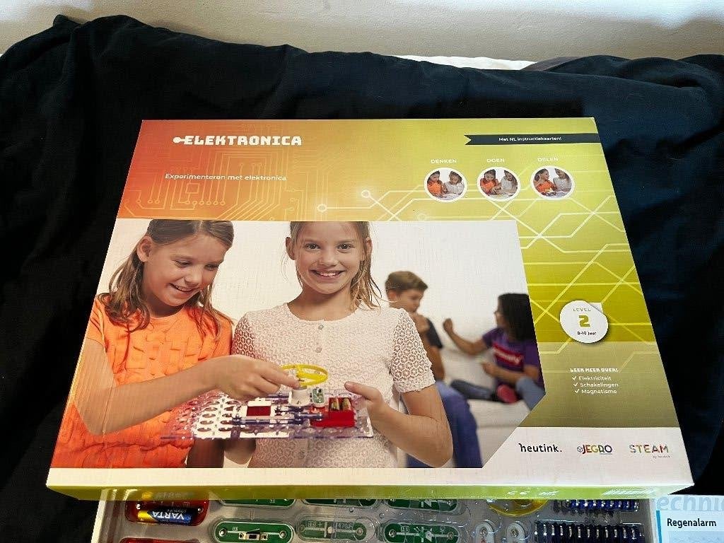 Heutink Elektronica Experimenteerset - Leer en Ontdek, Ophalen of Verzenden, Zo goed als nieuw, Bouwen, Met geluid