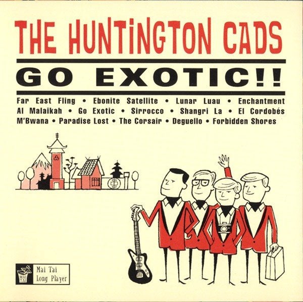 the huntington cads/go exotic-garage/punk/surf/beat-ZELDZAAM, Verzenden, Zo goed als nieuw, 12 inch