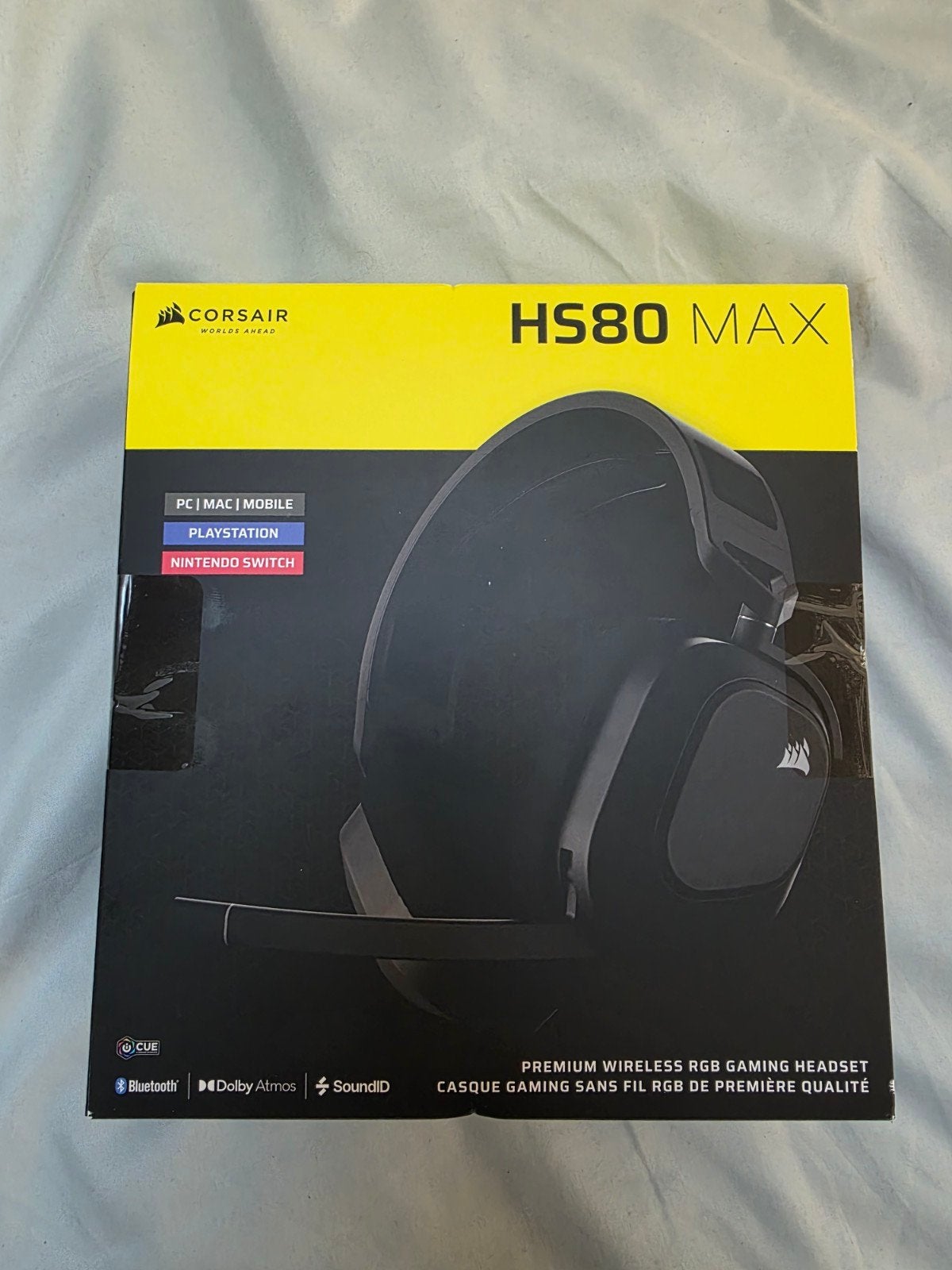 Corsair HS80 Max Premium Draadloze RGB Gaming Headset (NEW)