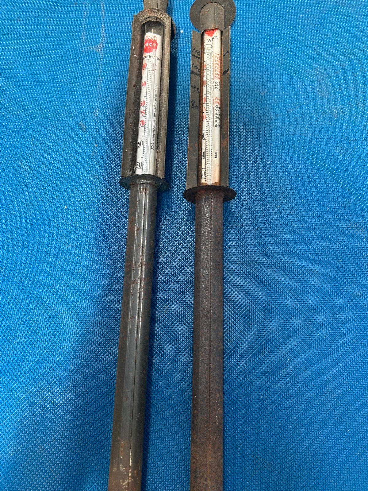 Vintage WECK Inmaakthermometers - Set van 2, Ophalen of Verzenden