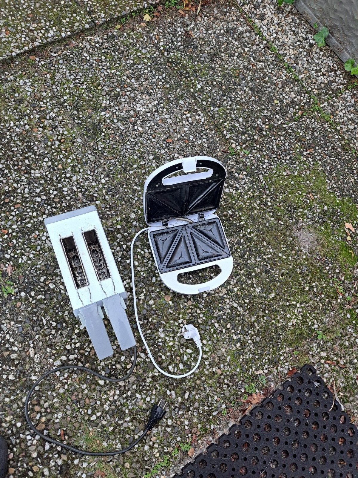 Tosti-ijzer en broodrooster - Gebruikt, Ophalen of Verzenden, Gebruikt