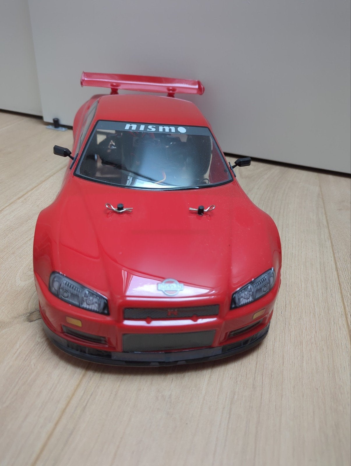 Tamiya TL-01 Nissan Skyline R34 GT-R Nismo - Incl. Gyro & ES, Elektro, Gebruikt, Ophalen of Verzenden, Schaal 1:10