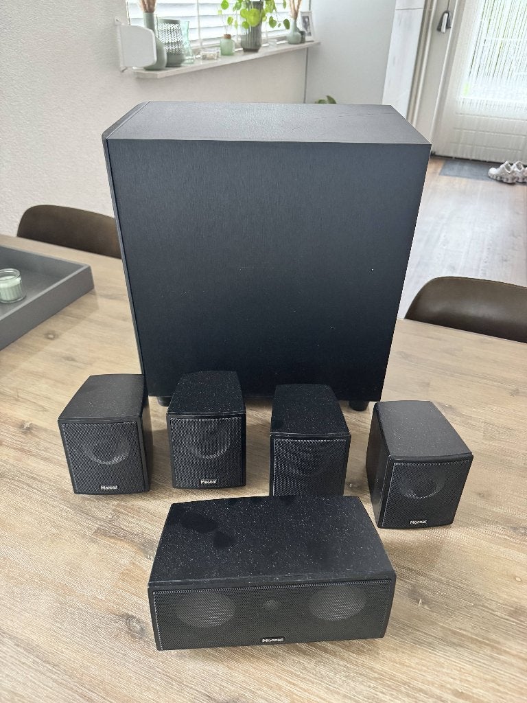 magnat 5.1 speakerset, Gebruikt, Ophalen, 150 watt of meer, Magnat