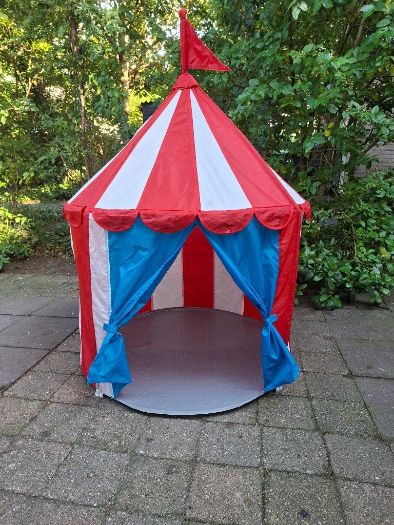 Circustent, Ophalen, Zo goed als nieuw