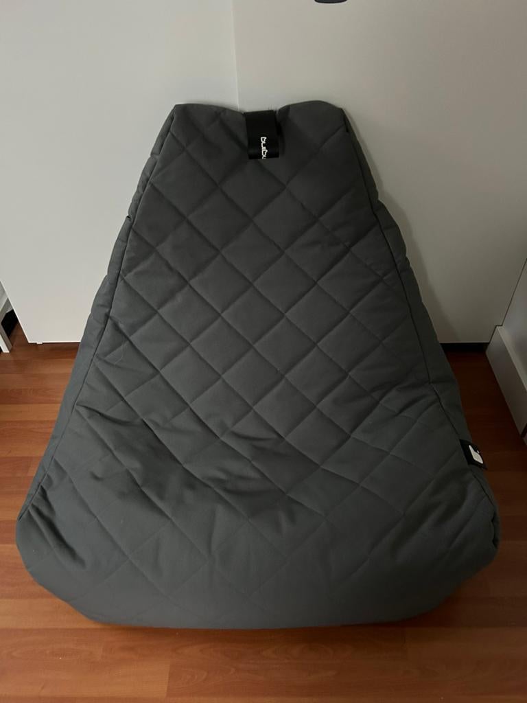 Extreme Lounging B-Bag Zitzak - Grijs, Ophalen, Zo goed als nieuw, Grijs, Zitzak
