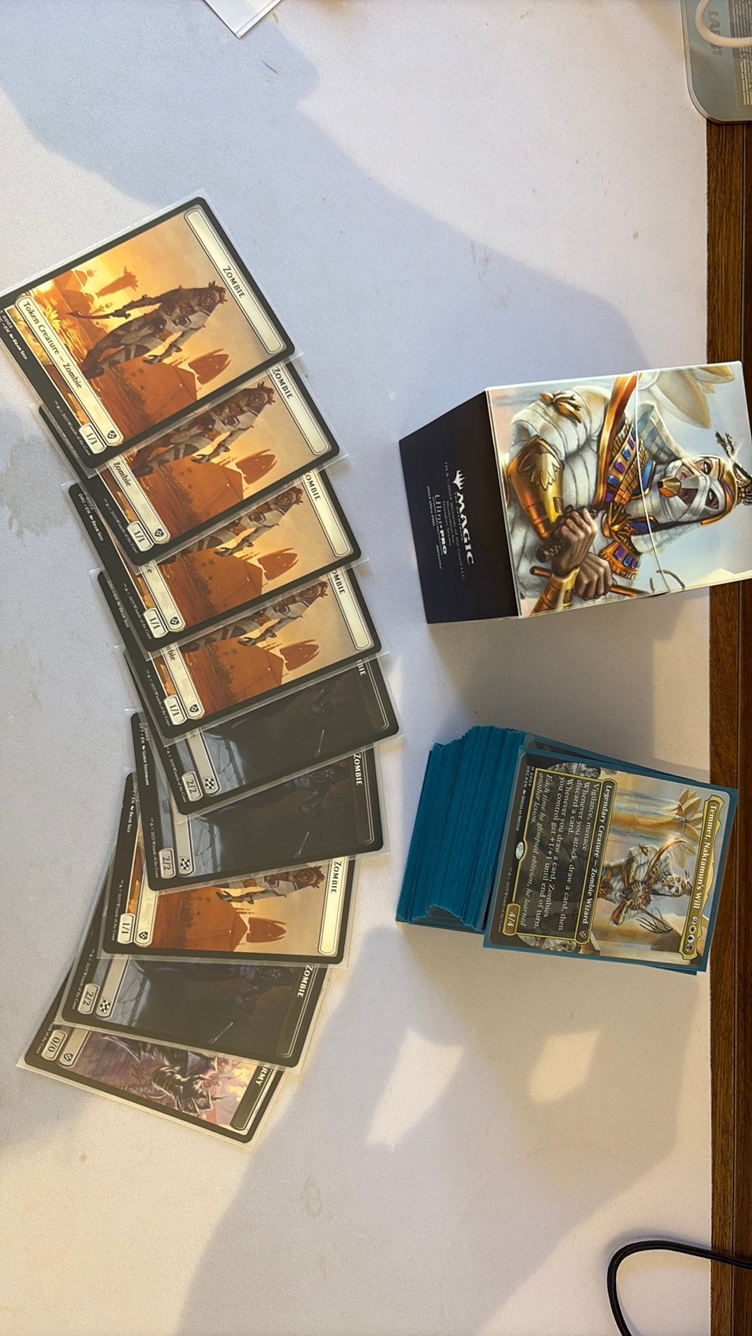Eternal Might commander deck, Ophalen of Verzenden, Zo goed als nieuw, Speeldeck