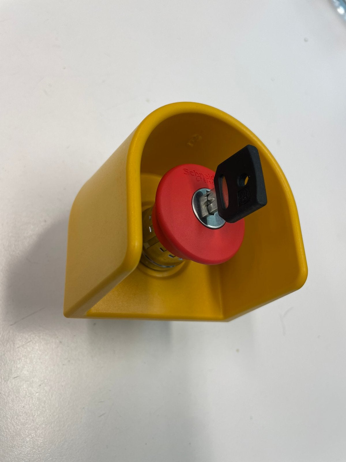 Schneider noodstop knop emergency button, Ophalen of Verzenden, Zo goed als nieuw