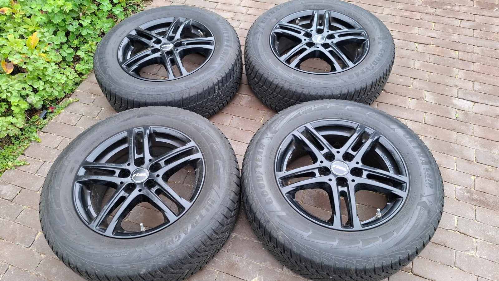 set 4 complete winterwielen Nissan Qashqai, Ophalen, 215 mm, 16 inch, Banden en Velgen
