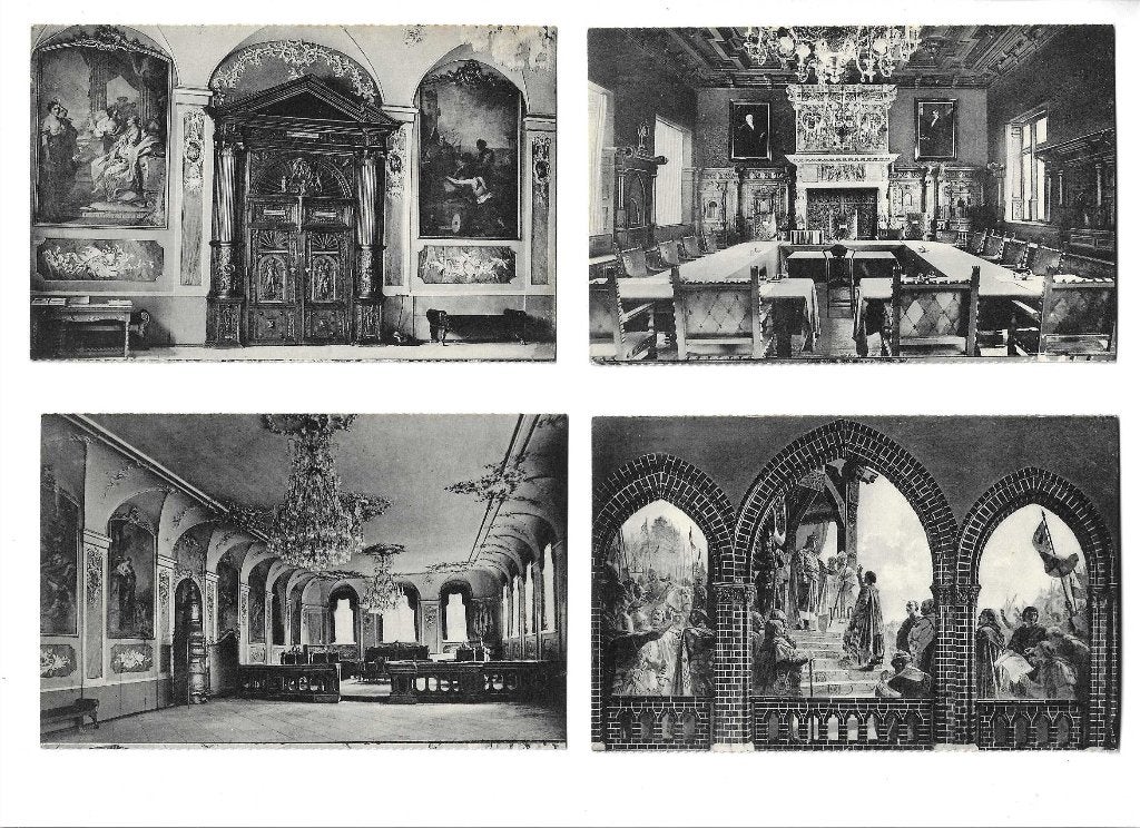 duitsland  lübeck  11x  uit goudstikker archief, Verzamelen, Verzenden, Voor 1920, Ongelopen, Duitsland