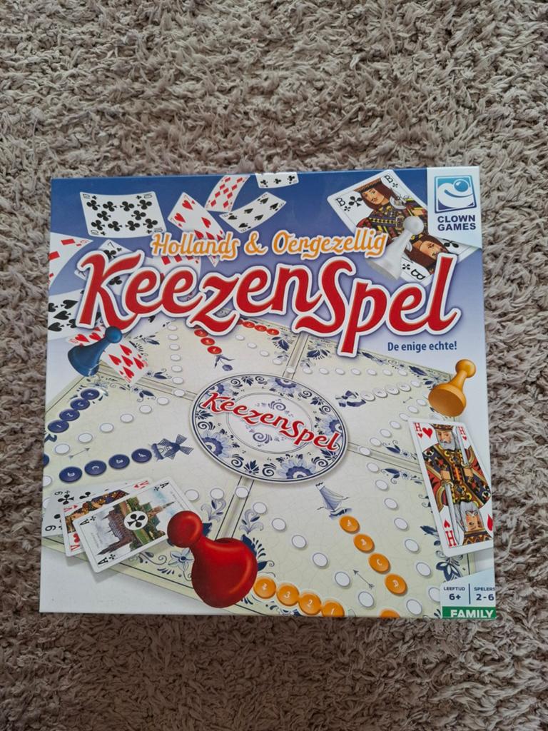 Keezenspel 1x gebruikt dus nog als nieuw, Ophalen of Verzenden, Zo goed als nieuw